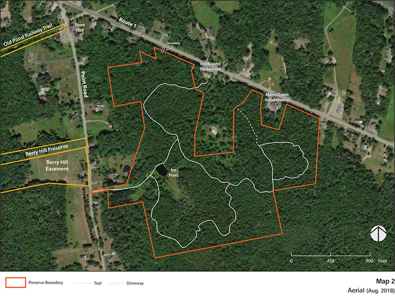 Ice Pond Preserve Map 2