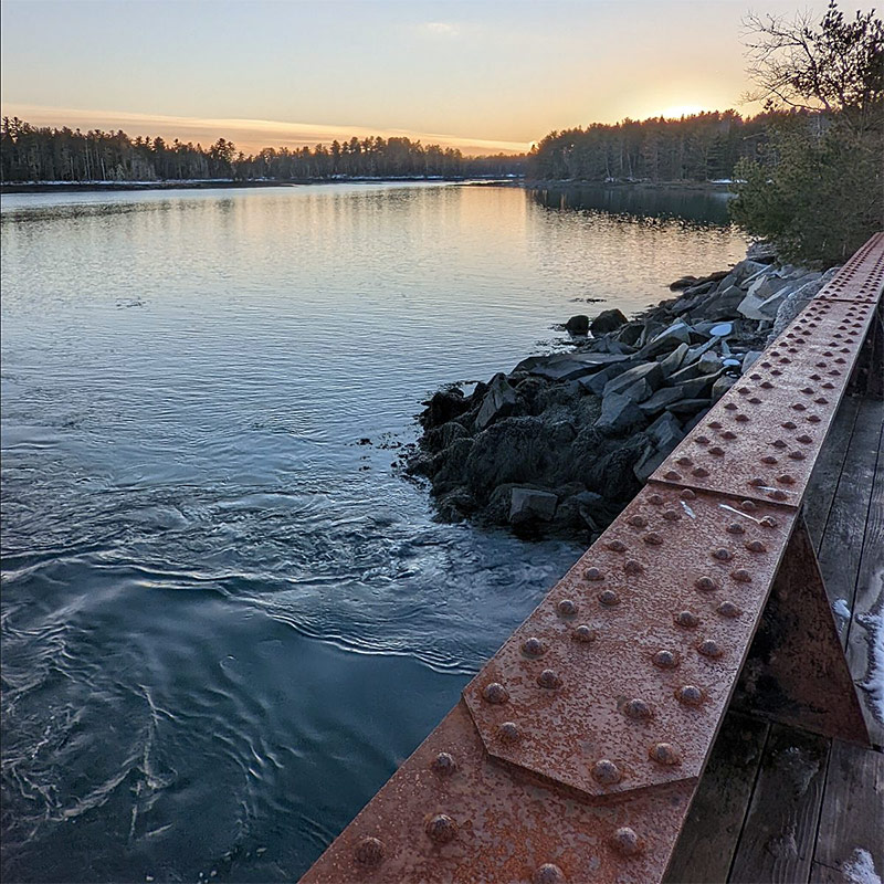 Sunset at Old Pond Trail