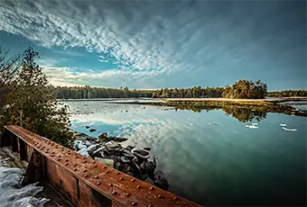 View from trestle